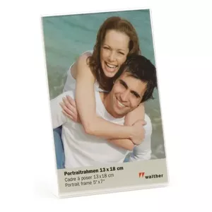 Acrylic Portrait Frame Walther Design ASH1318 13x18 Transparent