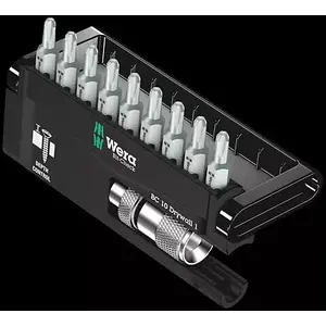 Screwdriver Bit Set Wera Bit-Check 10 Drywall 1