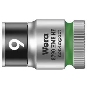 Socket Wera 8790 HMB HF Zyklop with 3/8" Drive