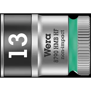 Socket Wera 8790 HMB HF Zyklop with 3/8" Drive