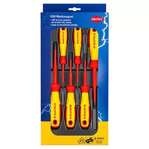 Manual screwdriver set Knipex 00 20 12 V03