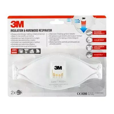 3M 9332C2 FFP3 многоразовый полумасочный респиратор Photo 2