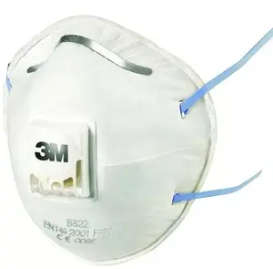 Dust mask 3M 8822C3 FFP2, white, filtering facepiece, pack of 3