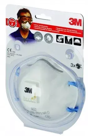 Maska 3M 8822C3 FFP2, 3 gab. Photo 3