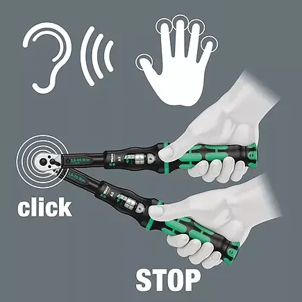 Uzgriežņu atslēga Wera Click-Torque C 2 Photo 7