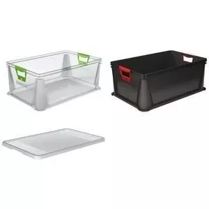Storage box lid keeeper Luisa — replacement lid for 45 L storage box, plastic cover