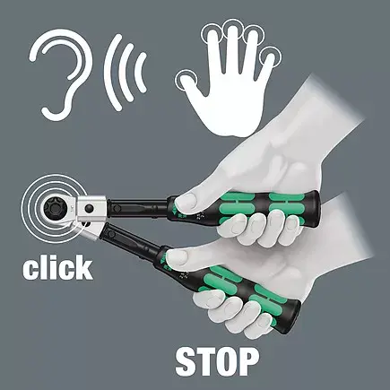 Click torque wrench Wera 05075651001 Photo 7