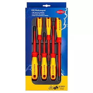 Manual screwdriver set Knipex 00 20 12 V02