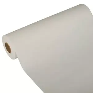 Table Runner Papstar 84309 Rectangular White Paper