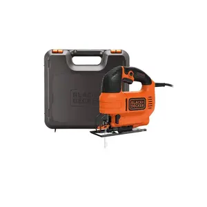 Black & Decker KS701PEK Electric Jigsaw 520W with Variable Speed and 45° Bevel Capacity