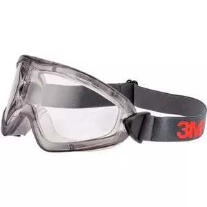 Safety Goggles 3M 2891-SG — anti-fog grey protective eyewear