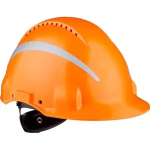 Safety helmet 3M G3000 (G30NUOR) — orange reflex, lightweight, durable