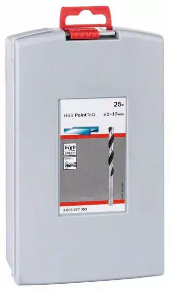 Twist Drill Bit Set Bosch HSS PointTeQ Photo 2