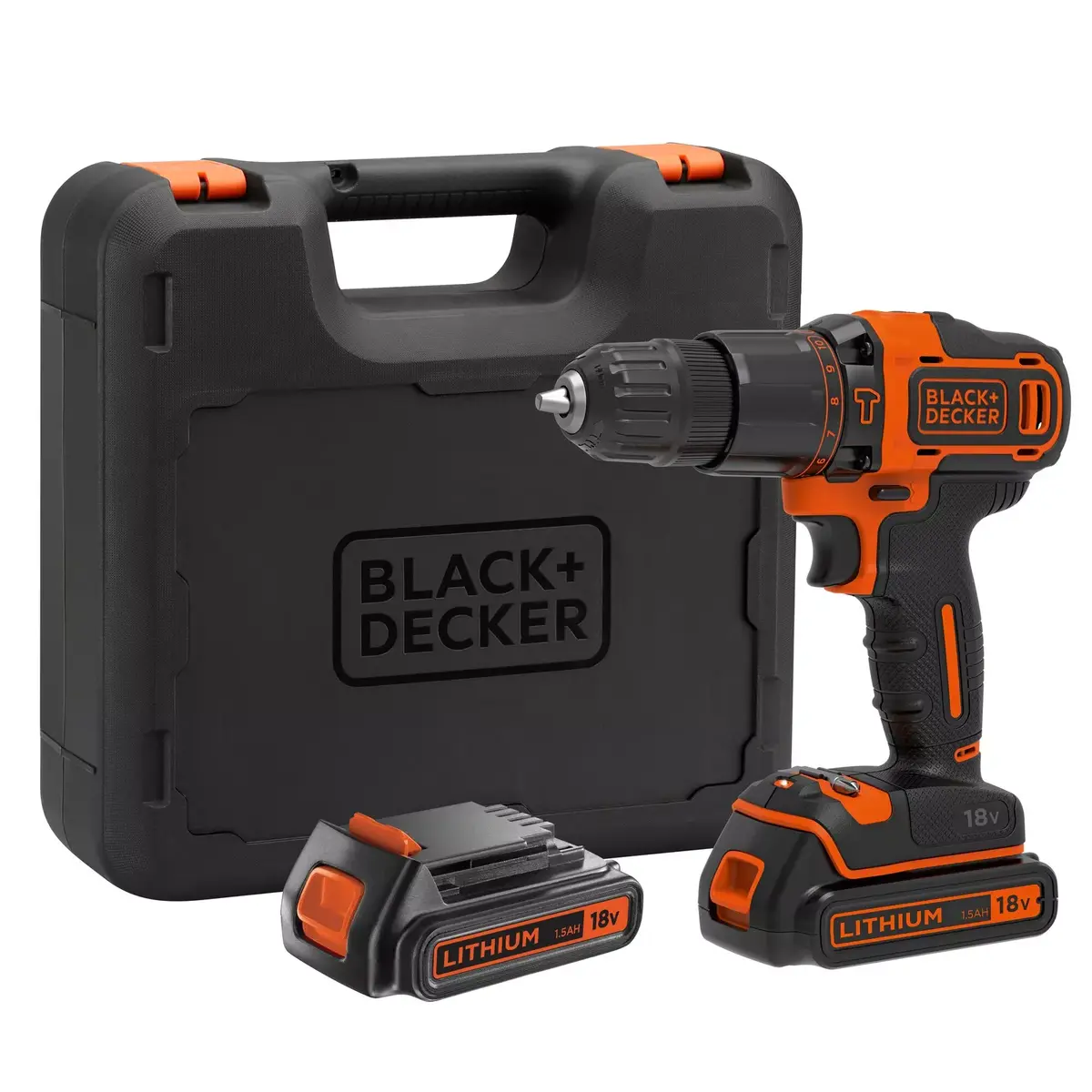 Drill Black & Decker BDCHD18KB-QW Photo 2