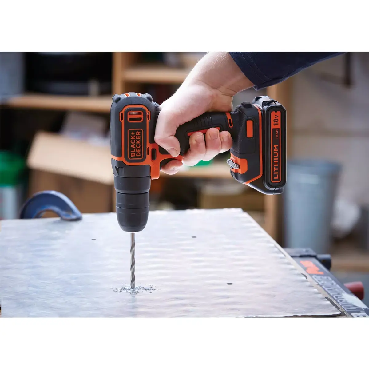 Drill Black & Decker BDCHD18KB-QW Photo 4
