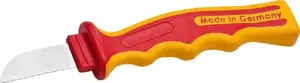 Insulated Cable Knife NWS 2040K with 1000V-rated handle