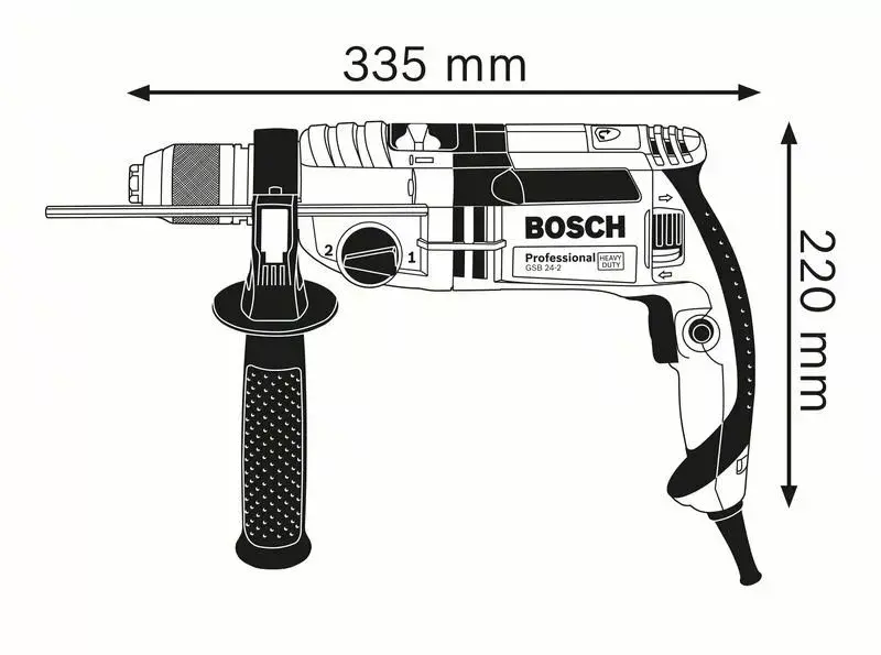 Дрель Bosch 0 601 19C 801 Photo 2