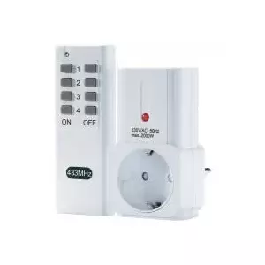 Wireless Remote Switch Set Renkforce 1208455, 30 m Range, 2 Pieces