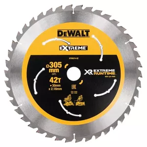 Дисковая пильная пластина DeWalt DT99574-QZ — диаметр 305 мм, посадочное 30 мм, толщина 1.6 мм, 1 шт