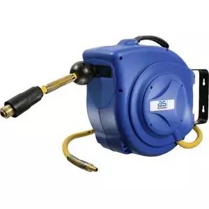 Air hose reel AS Schwabe 12612 — 10 m hose, 12 bar working pressure