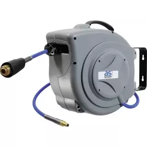 Air hose reel AS Schwabe 12613, wall-mounted, rated 12 bar, model 12613
