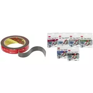 Līmlente 3M hh 5962-F — 11 m garuma, 19 mm platuma, melna