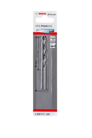 Twist Drill Bit Bosch HSS PointTeQ Photo 2