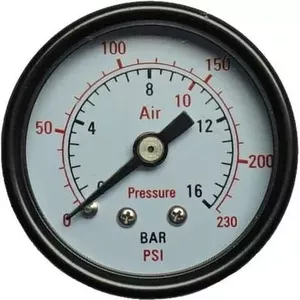 Pressure Manometer Aerotec Model 9415451 — 1/4" External Thread