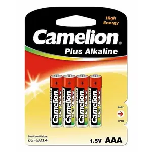 Vienreizējā baterija Camelion LR03-BP4 AAA Alkaline