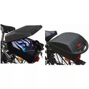 Bicycle luggage box FISCHER 86500 — lockable 15 L, black