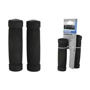 Bicycle handlebar grips FISCHER Soft, 1 pair — comfortable soft grip
