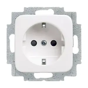 Socket outlet Busch Jaeger 20 EUC-214 — Type F, 2P+E, 16 A, 250 V, IP20, white