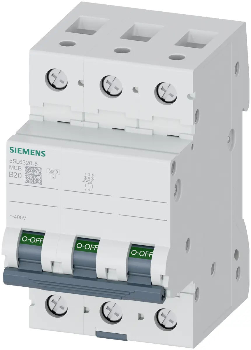 Siemens 5SL6320-6 Drošības slēdzis 3 polu