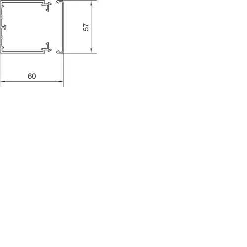 Hager LF6006007035 Cable Trunking System Photo 2