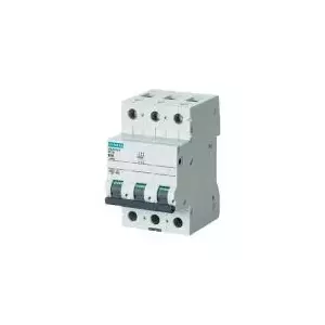 Автоматический выключатель Siemens 5SL6310-6, 3-полюсный, характеристика B, 10А, 6кА