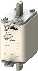 Предохранитель Siemens LV HRC NH00 35A gG 500Vac/250Vdc 3NA38147