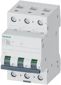 Автоматический выключатель Siemens 5SL6316-7 3-полюсный 16 А 400 В IP20