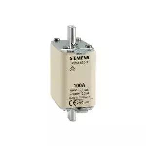 Siemens 3NA3817 NH Fuse Link Size 000 40A 500V