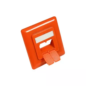 Защитная крышка для розетки RJ-45 Alcasa GC-N0058 Оранжевая 1 шт