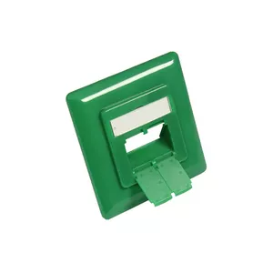 Защитная крышка для розетки RJ-45 Alcasa GC-N0059 Зеленая