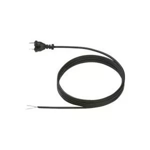Power connection cable Bachmann Konturen-Stecker to open end, black, 5.00 m (model 246186)