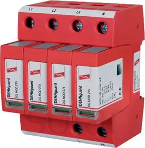 Dehn 952405 Modular Surge Arrester for TN-S Systems Type 2 4-Pole 20kA 275V