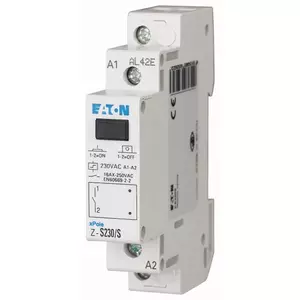 Импульсное реле Eaton Z-S230/S, 230В переменного тока, 50Гц, белый