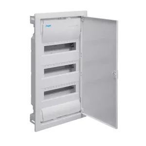 Hager VU36NC Elektriskais Sadalītājs Balts 3x12 Moduļi IP30 Iebūvējams