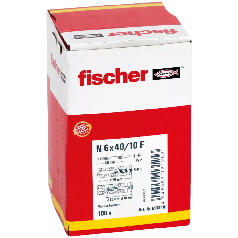 Skrūvju un dībeļu komplekts Fischer 513840 Photo 2