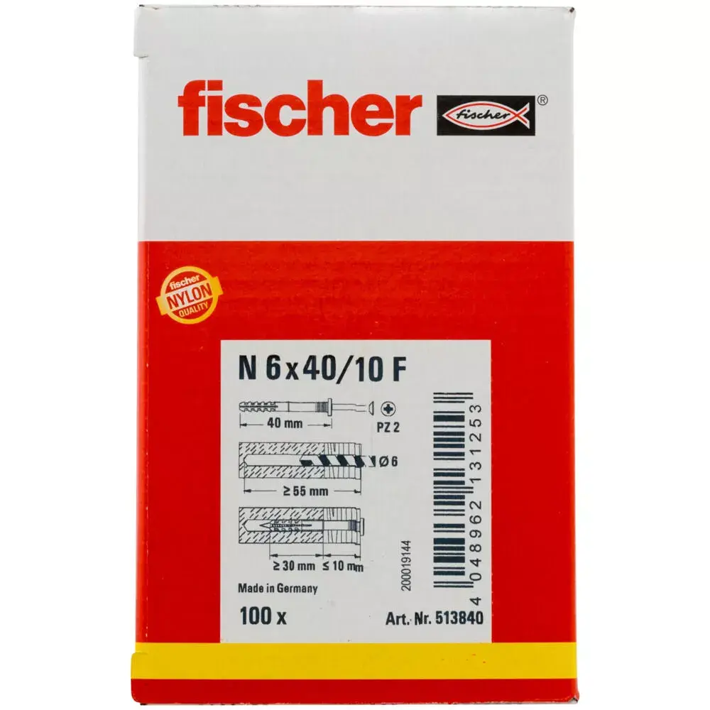 Skrūvju un dībeļu komplekts Fischer 513840 Photo 4