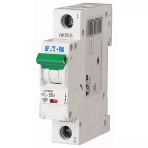 Автоматический выключатель Eaton PXL-B6/1, 6А, 230В, тип B, 1 модуль