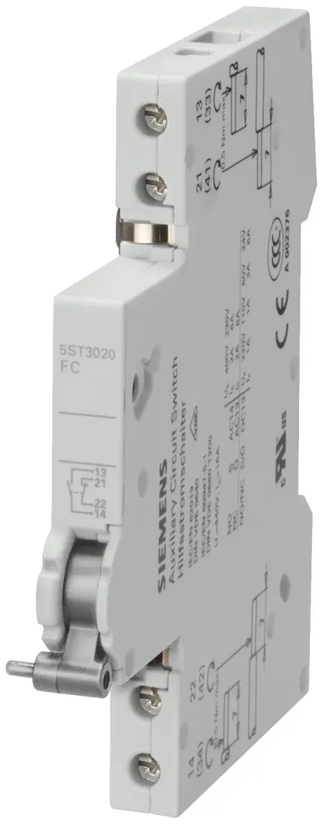 Siemens bojājumu signāla kontakts 5ST3020 1S1OE