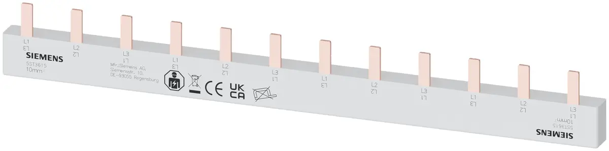 Siemens kopne pin 10 mm² 3-fāžu