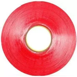Acrylic Sheet 3M HH 4910 11 m Red Transparent 19 mm thickness 1 mm edge